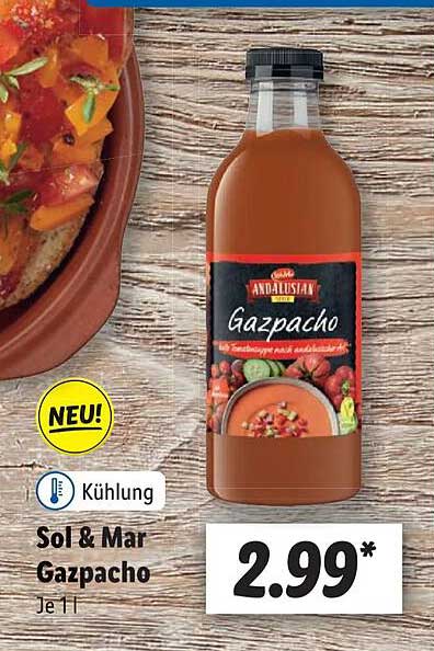 Sol&mar Gazpacho Angebot bei Lidl - 1Prospekte.de