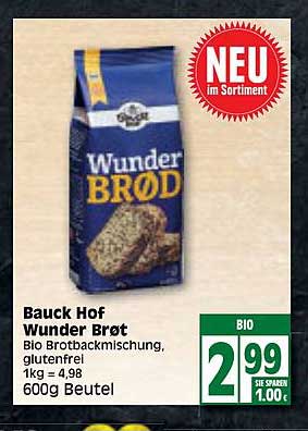 Bauck Hof Wunder Brot Angebot Bei Edeka