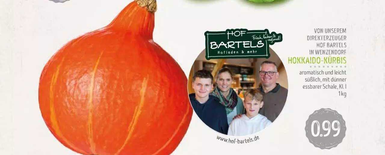 Hokkaidokürbis Angebot bei Edeka Struve 1Prospekte.de