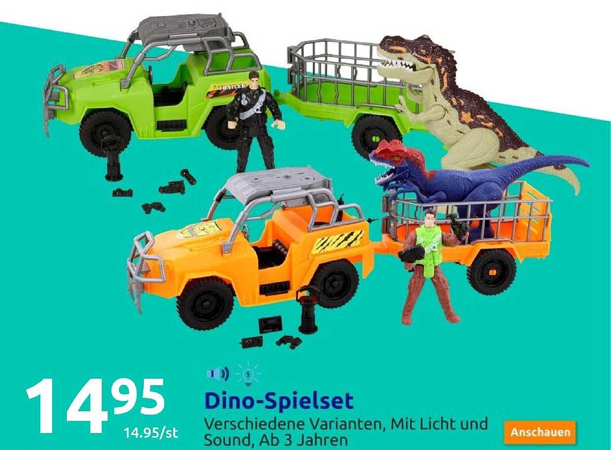 Dinospielset Angebot bei Action 1Prospekte.de