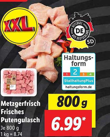 Metzgerfrisch Hähnchen-rouladen Angebot bei Lidl