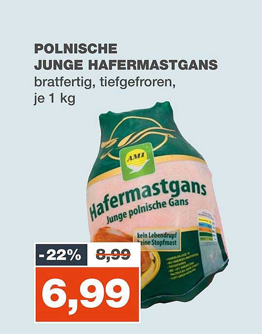 Polnische Junge Hafermastgans Angebot bei Real - 1Prospekte.de