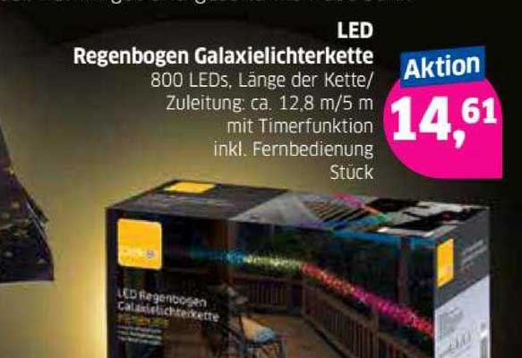 LED Discokugel Lichterkette Angebot bei Budni