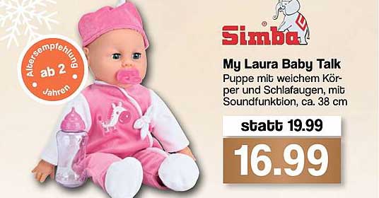 SIMBA - Laura Baby Doll 38cm - ePRICE
