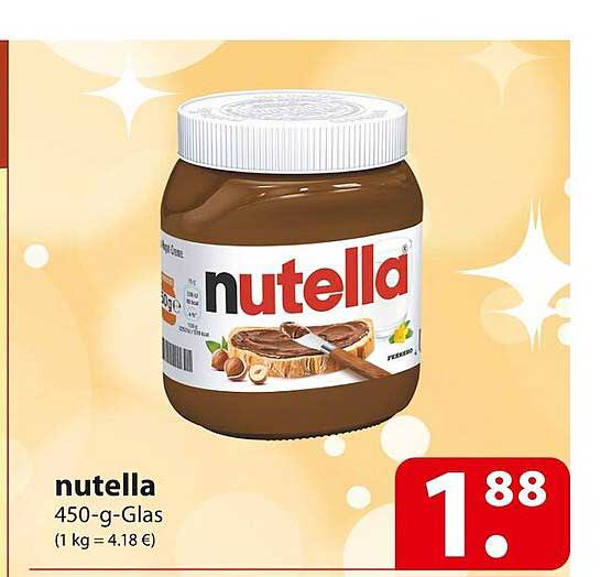 Wo Ist Nutella Im Angebot Diese Woche Nutella Angebot bei Famila - 1Prospekte.de