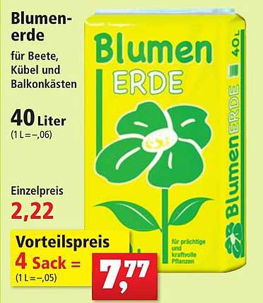 Blumenerde Angebot bei Thomas Philipps 1Prospekte.de