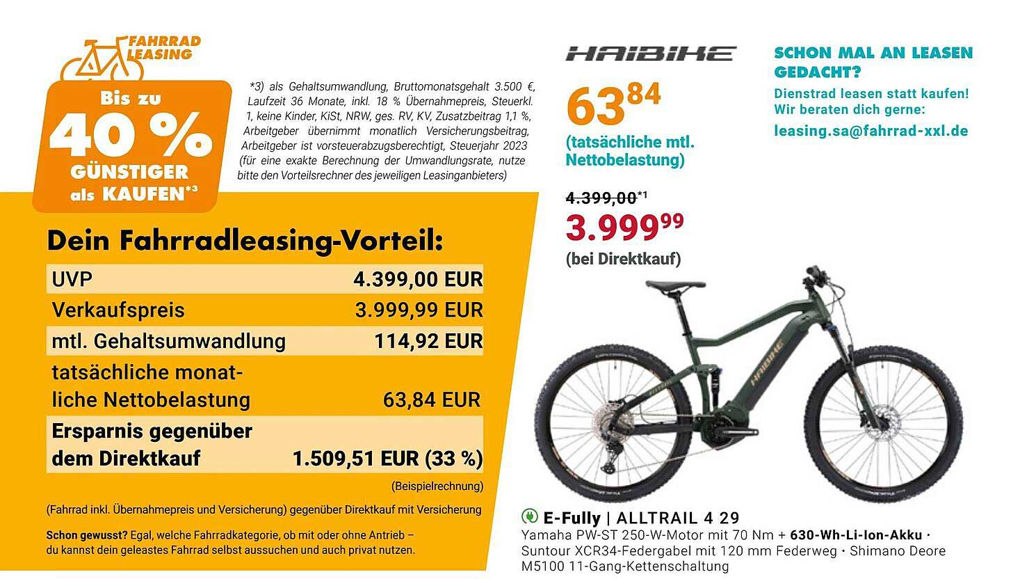 Fahrrad XXL Haibike E-fully Alltrail 4 29