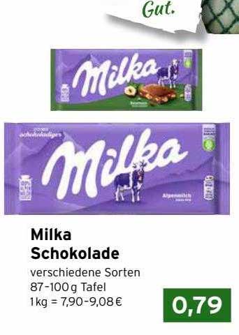 CAP Markt Milka Schokolade