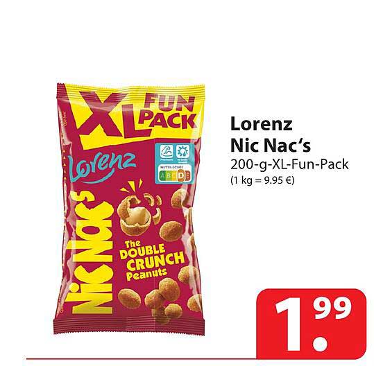 Lorenz Nic Nac's Angebot bei Famila 1Prospekte.de