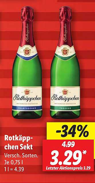 Rotkäppchen Sekt Angebot bei Lidl 1Prospekte.de