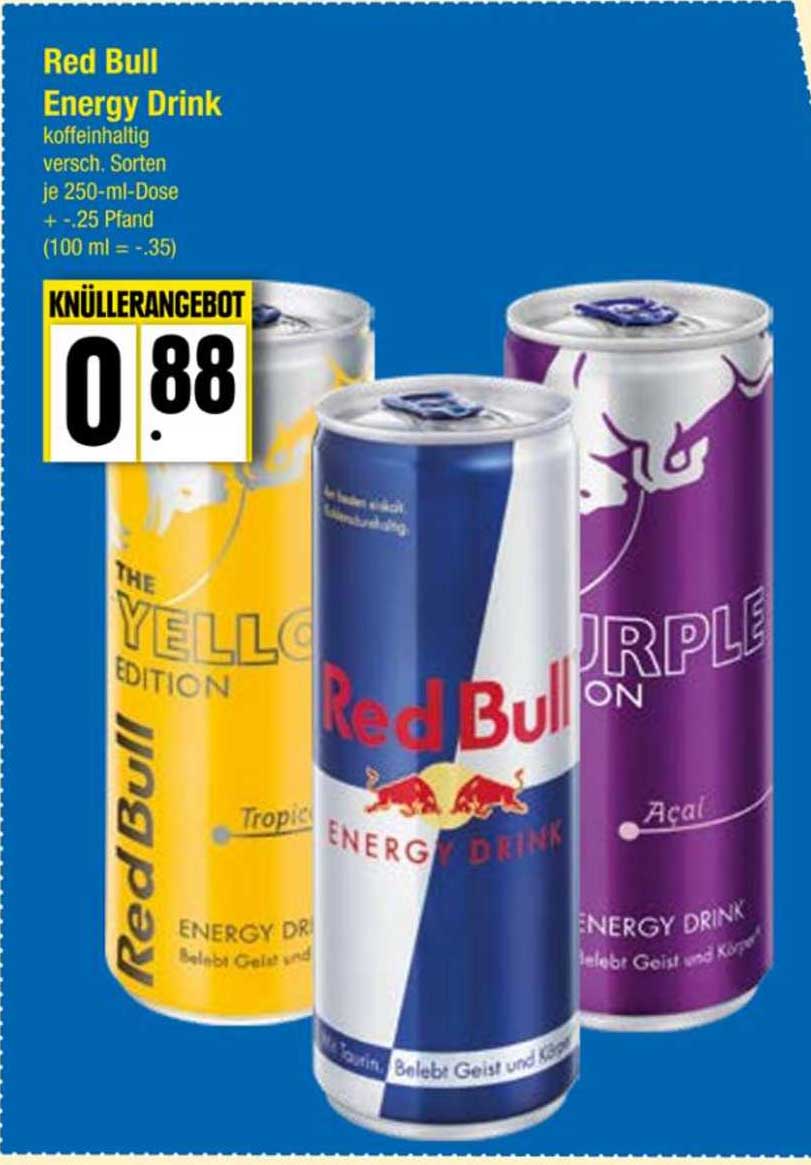 Red Bull Energy Drink Angebot bei EDEKA