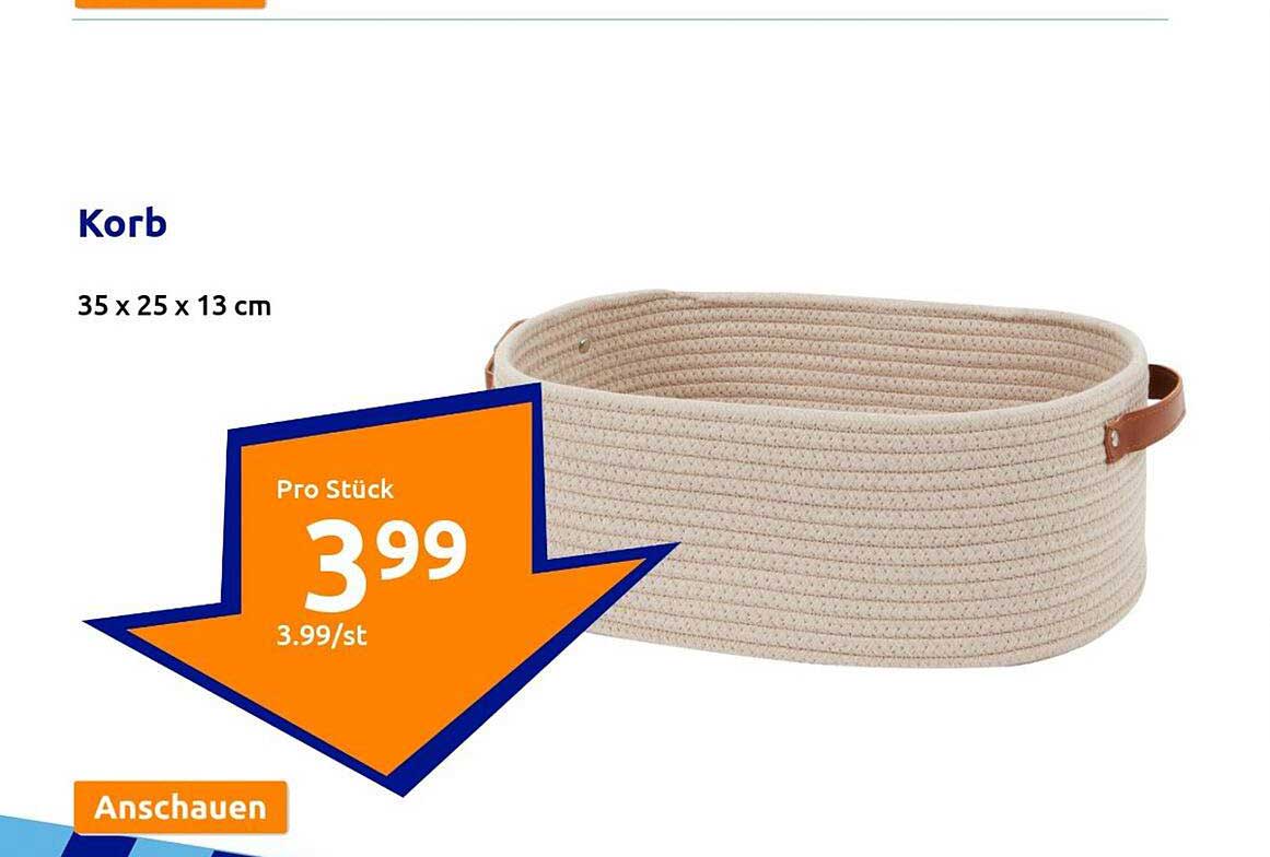 Korb Angebot bei Action 1Prospekte.de