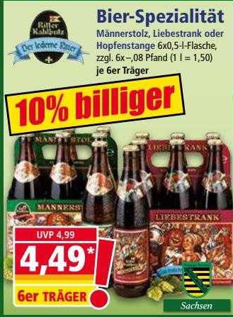 Verwunderlich Norma Bier Angebot Ebenbild