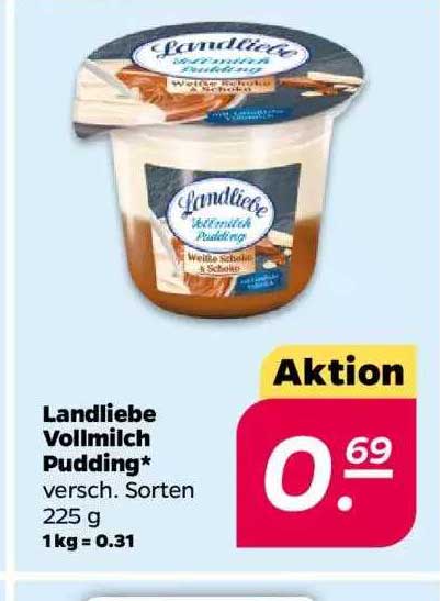 Landliebe Vollmilch Pudding Angebot bei Netto - 1Prospekte.de