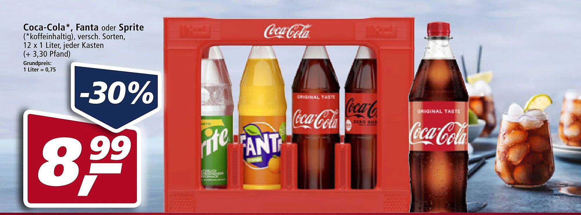 Real Coca-cola, Fanta, Sprite