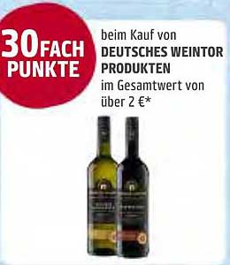 REWE Kaufpark Deutsches Weintor Produkten