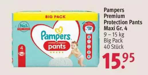 ROSSMANN Pampers Premium Protection Pants Maxi Gr. 4