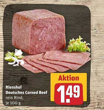 REWE Rienshof Deutsches Corned Beef