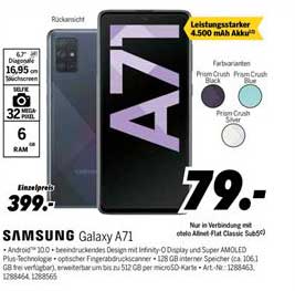 MEDIMAX Samsung Galaxy A71