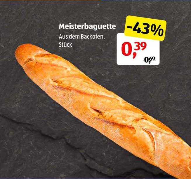 Meisterbaguette Angebot bei ALDI SÜD 1Prospekte.de