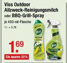 V-Markt Viss Outdoor Allzweck-reinigungsmilch Oder BBQ-grill-spray