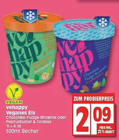 Veganes Eis Angebot bei Basic