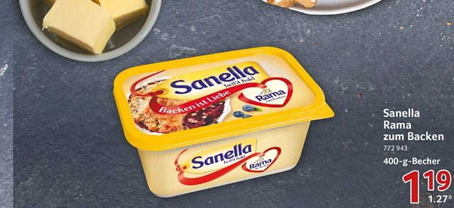 Kann Man Abgelaufene Margarine Noch Zum Backen Verwenden Sanella Margarine, Zum Backen Oder Braten Angebot bei E Center