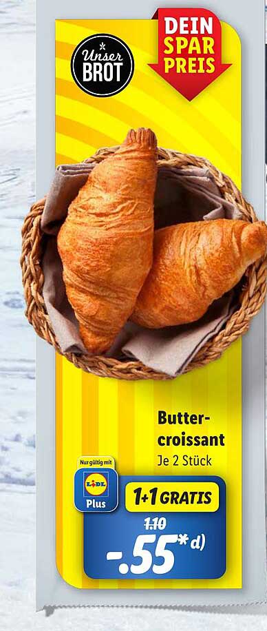 Buttercroissant Angebot Bei Lidl 1Prospekte de