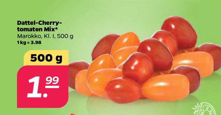 Netto Mix Cherry Tomaten Angebot Dattel bei