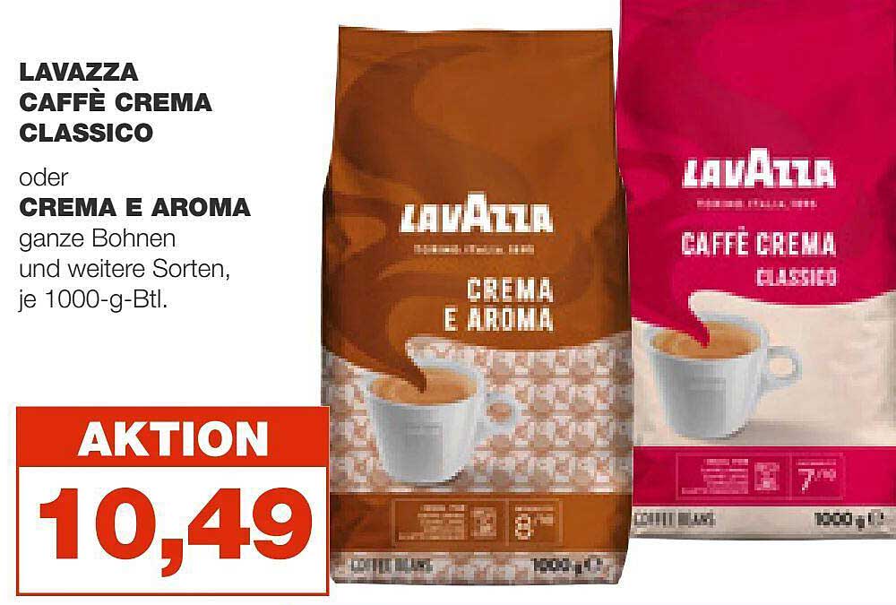 Real Lavazza Caffè Crema Classico Oder Crema E Aroma