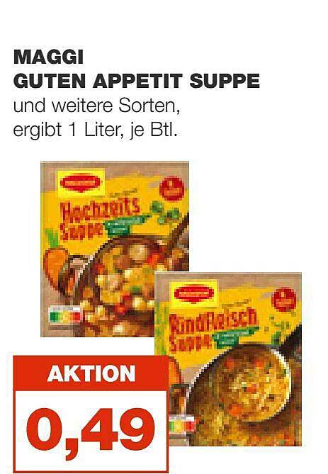 Real Maggi Guten Appetit Suppe