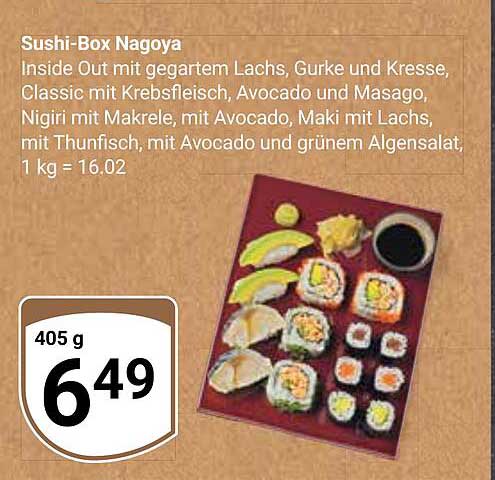 Globus Sushi-box Nagoya