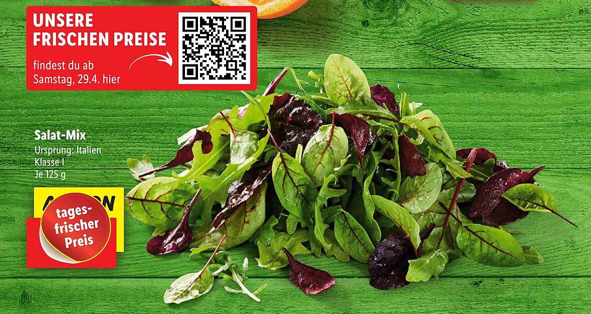 Salatmix Angebot bei Lidl 1Prospekte.de