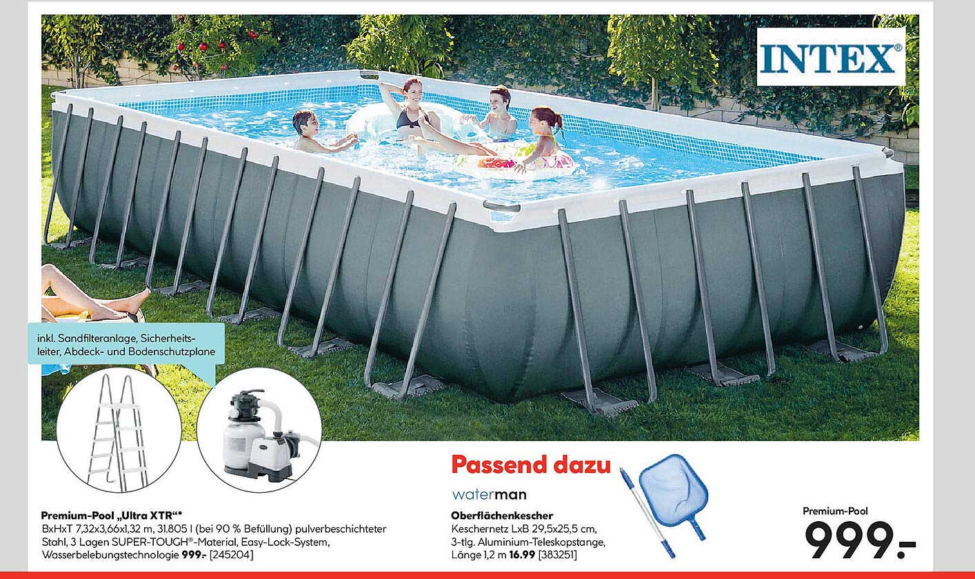 Hellweg Intex Premium-pool „ultra Xtr”