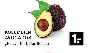 Edeka Zurheide Kolumbien Avocados „hass”