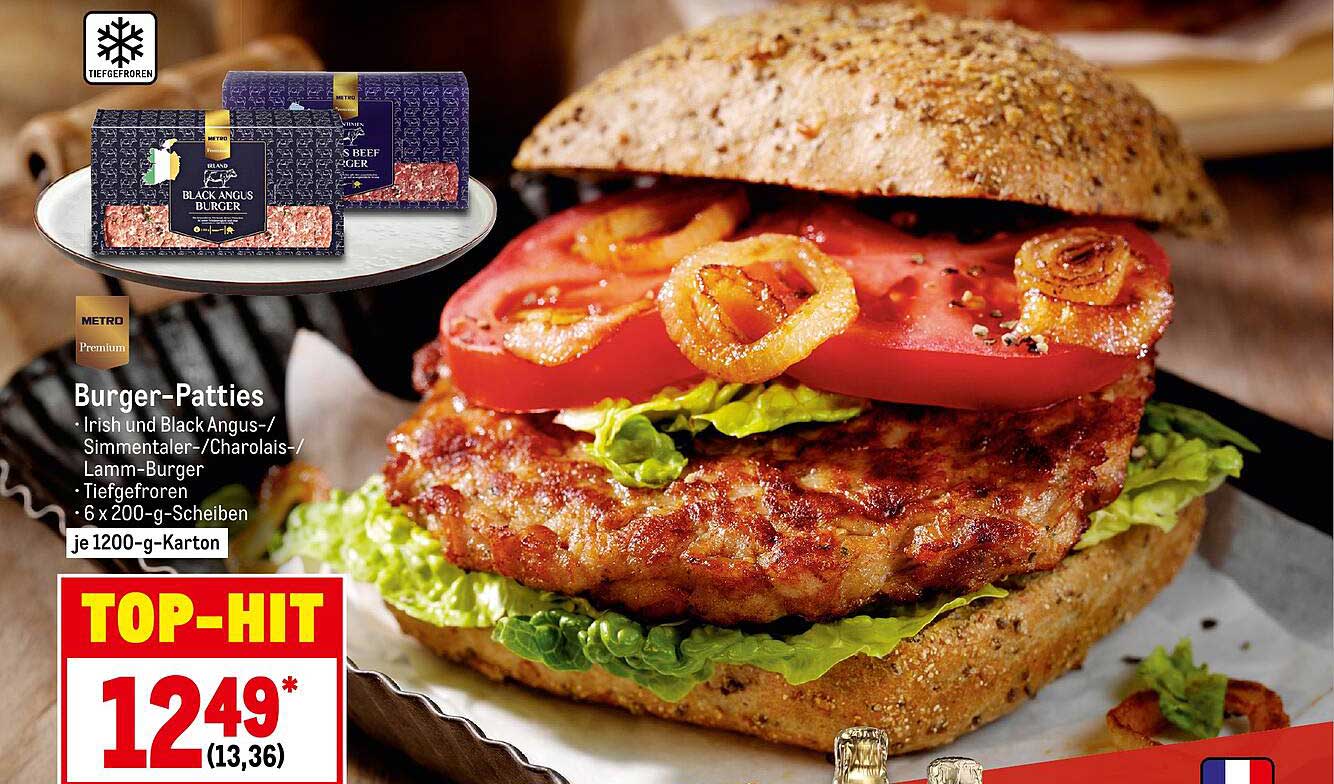 METRO Metro Premium Burger-patties