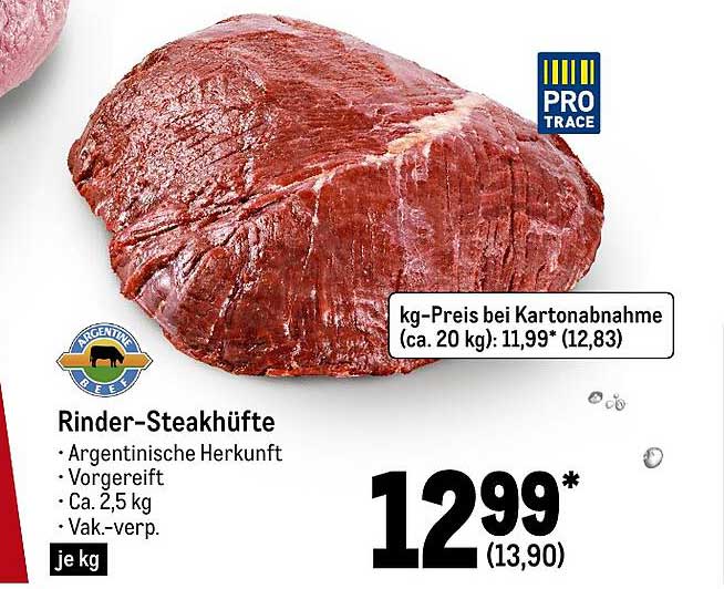 METRO Rinder-steakhüfte