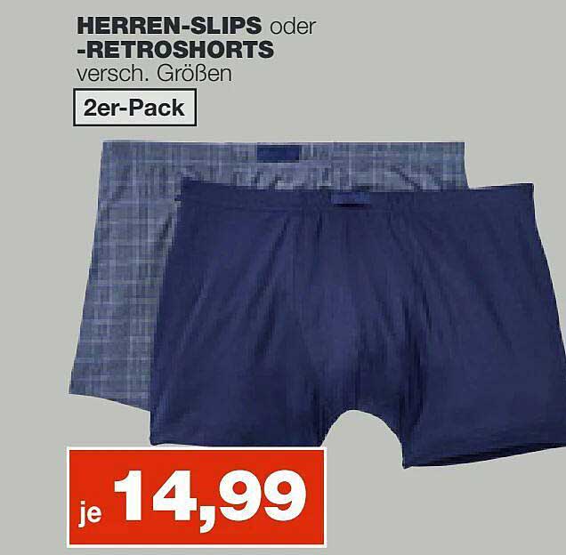 Usa Griffin Herrenslips Oder Retroshorts Angebot bei Real