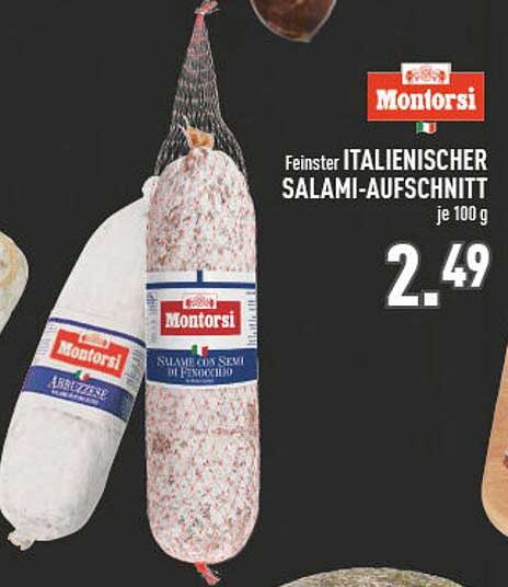 Montorsi Italienischer Salami-aufschnitt Angebot bei Marktkauf ...