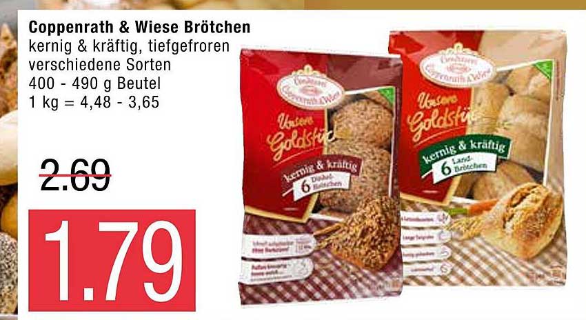 Coppenrath & Wiese Brötchen Angebot bei Marktkauf 1Prospekte.de