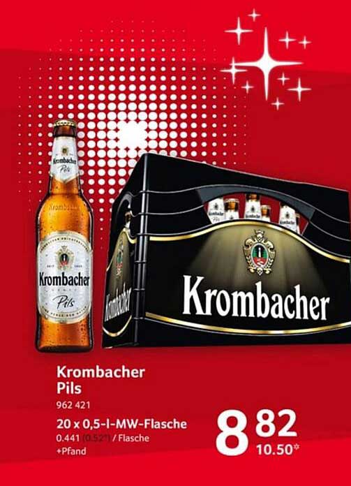 Wo Ist Krombacher Pils Im Angebot Krombacher Pils Angebot bei Selgros - 1Prospekte.de