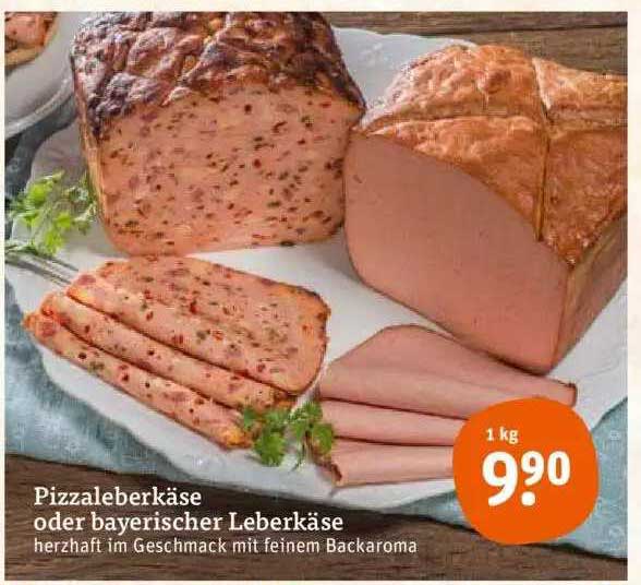 Pizzaleberkäse Oder Bayerischer Leberkäse Angebot bei Tegut - 1Prospekte.de