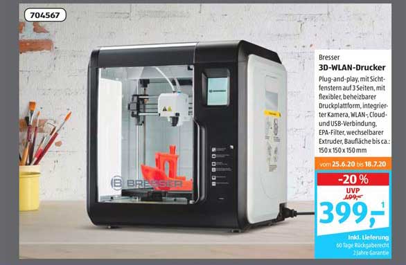Bresser 3dwlandrucker Angebot bei ALDI sud