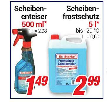 Scheiben-entfroster-spray 500 ml Angebot bei CENTERSHOP