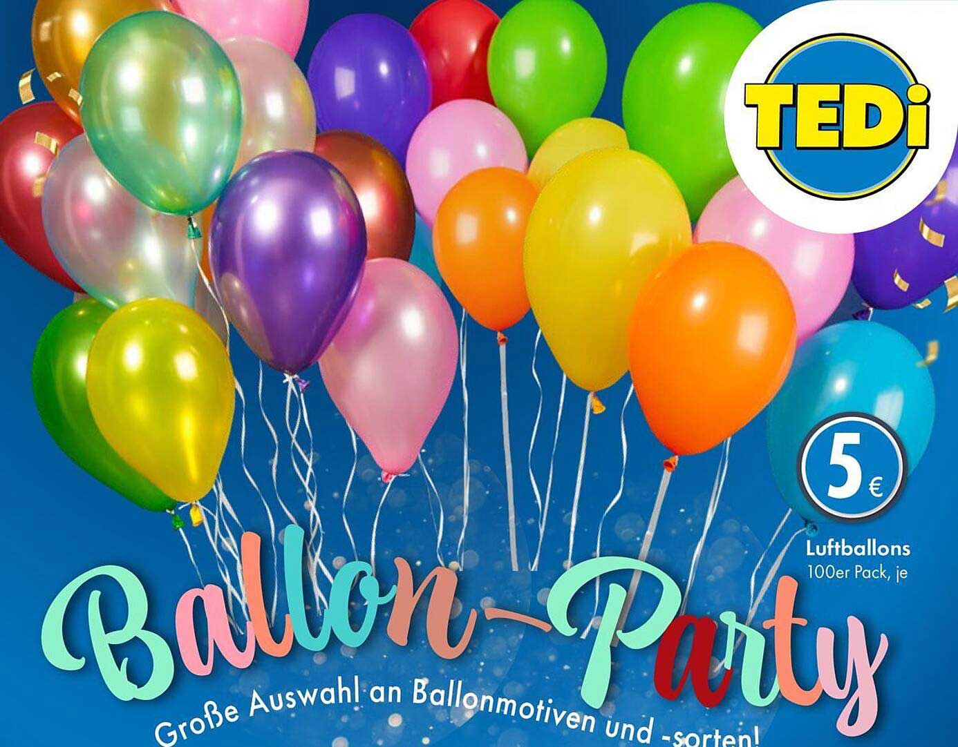 Luftballons Angebot bei TEDi 1Prospekte.de