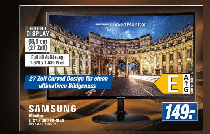 Expert Octomedia Samsung Monitor C 27 F 390 Fhrxen