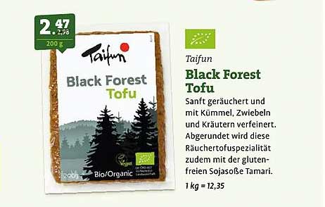 Ebl Naturkost Taifun Black Forest Tofu