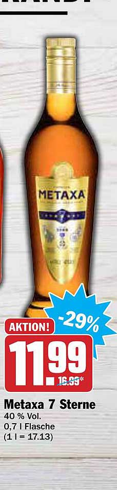 Metaxa 7 Sterne Angebot