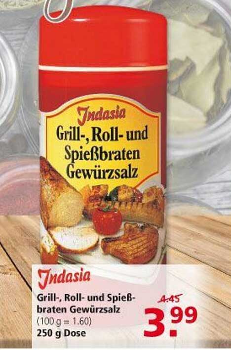 Multi Markt Indasia Grill- Roll- Und Spießbraten Gewürzsalz