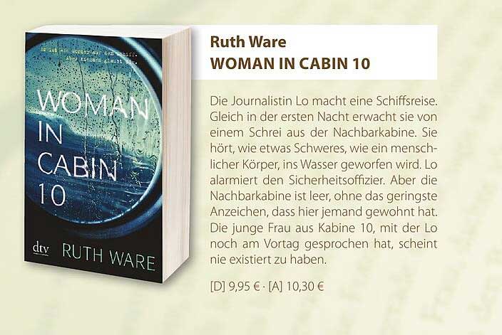 MÜLLER Ruth Ware Woman In Cabin 10